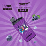 IGET BAR Disposable Pod Device (3500 PUFFS) Abu Dhabi Dubai Sharjah Fujairah Ruwais KSA