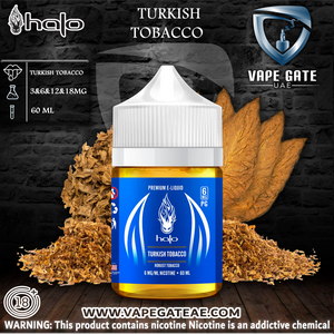 Halo Turkish Tobacco E Liquid | Abu Dhabi UAE | KSA Saudi Arabia Halo Turkish Tobacco E Liquid | Abu Dhabi UAE | KSA Saudi Arabia