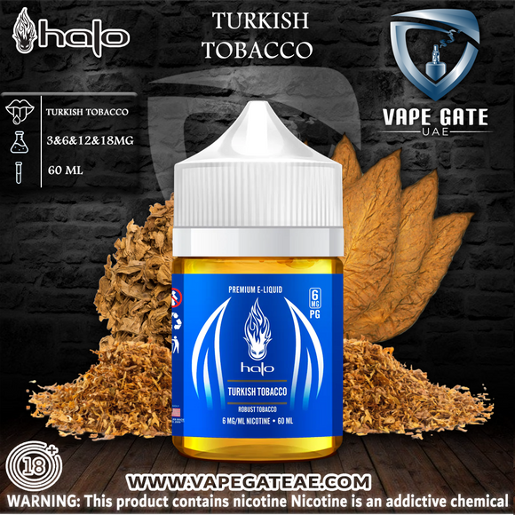 halo turkish tobacco vape juice Halo Turkish Tobacco E Liquid | Abu Dhabi UAE