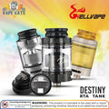 HELLVAPE Destiny RTA Tank Abu Dhabi, Dubai UAE, Saudi Arabia, KSA