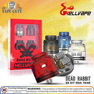 HELLVAPE Dead Rabbit SE Kit RDA Tank Dubai, ABu Dhabi UAE, Saudi Arabia, Vape Riyadh