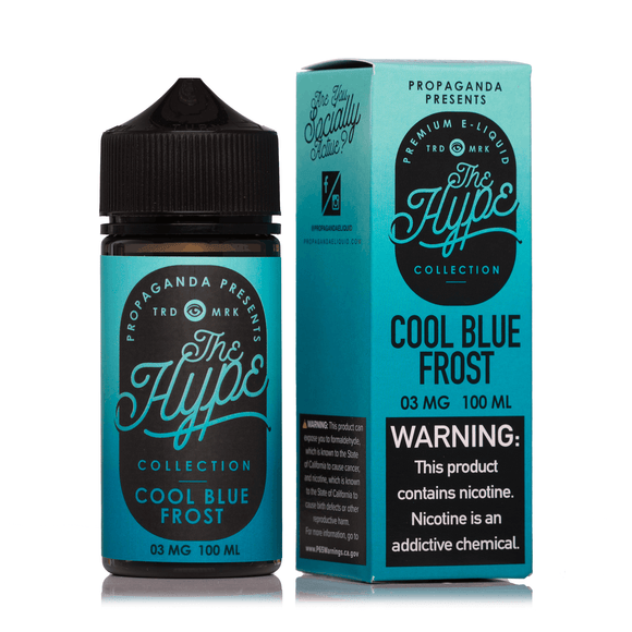 COOL BLUE FROST (The Hype Collection) - PROPAGANDA E-LIQUIDS Abudhabi KSA DXB