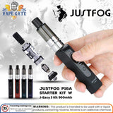 Justfog P16A Starter Kit w/ J-Easy 3 Kit 900mAh UAE, Vape Riyadh