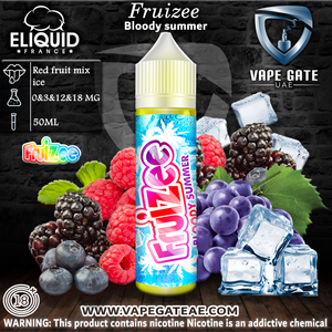 BLOODY SUMMER - ELIQUID FRANCE Abudhabi Dubai Ksa Ruwais