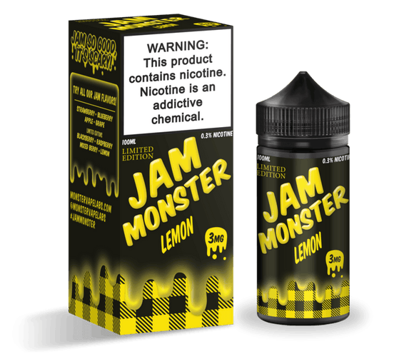 Lemon E Liquid - Jam Monster - E-LIQUIDS - UAE - KSA - Abu Dhabi - Dubai - RAK 1