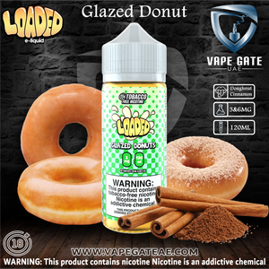 Glazed Donut - Loaded 120ml, Dubai VAPE | Vape Abu Dhabi | UAE VAPE Glazed Donut - Loaded 120ml, Dubai VAPE | Vape Abu Dhabi | UAE VAPE