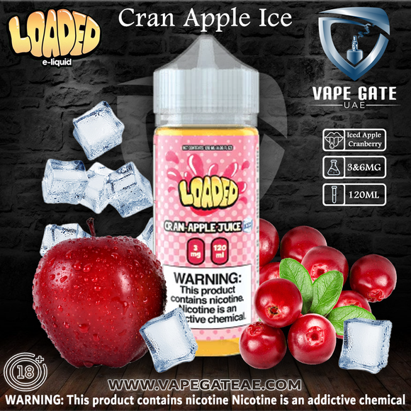 Cran Apple Ice- Loaded Dubai, Abu Dhabi and Al Ain