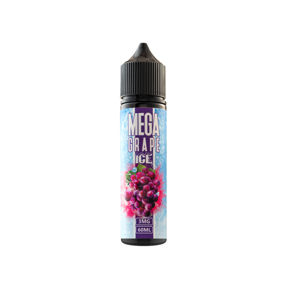 Mega Grape Ice 60ml E Liquid - Grand E-Liquid ABU DHABI DUBAI AL AIN FUJAIRAH KSA