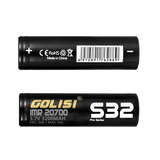 GOLISI S32 20700 3200MAH 30A IMR BATTERY abudhabi Oman kuwait