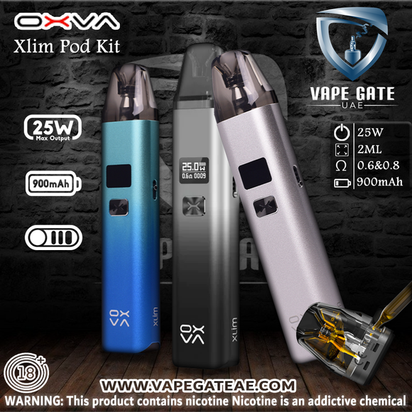 OXVA Xlim Pod Kit ABU DHABI DUBAI KSA