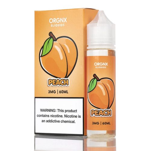 PEACH - ORGNX ELIQUIDS - 60ML Available In UAE Abu Dhabi Dubai KSA