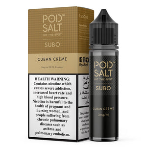 Pod Salt - Cuban Creme Eliquid