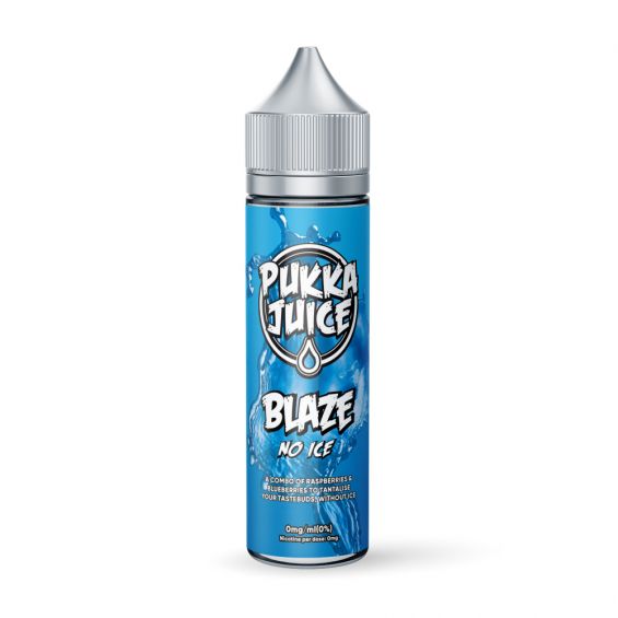 BLAZE NO ICE - BY PUKKA JUICE  60ml E JUICE Abudhabi KSA Oman