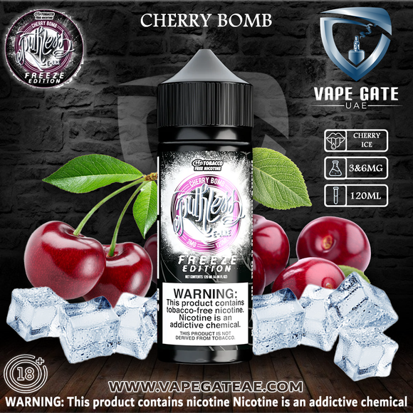 CHERRY BOMB BY RUTHLESS FREEZE EDITION abudhabi dubai ksa