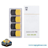 Smokeless 1.0 Pod Kit Replacement Pods - Iced Melon - UAE - KSA - Abu Dhabi - Dubai - RAK 3