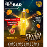 SMOK Pro Bar Disposable Vape Kit 1500 Puffs 1000mAh Abudhabi Dubai KSA