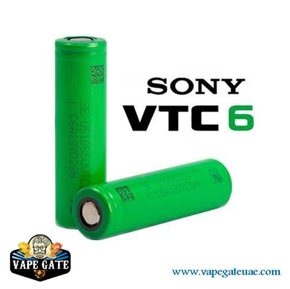 SONY 18650 VTC6 3000MAH - Accessories - UAE - KSA - Abu Dhabi - Dubai - RAK 1