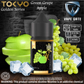 Tokyo Golden Series Green Grape Apple Saltnic 30ml Abu Dhabi Dubai Ruwais Al Ain KSA