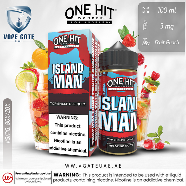 island man iced vape juice category--Accessories Coffee Shop Salts | Nicotina:3.4%-34mg
