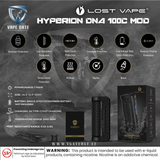 LOST VAPE - HYPERION DNA 100C BOX MOD Abudhabi Dubai KSA UK