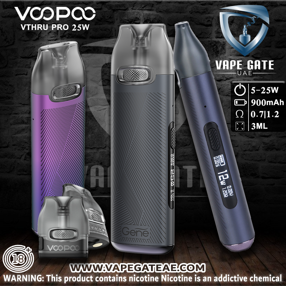 VOOPOO V THRU PRO 25W POD KIT 900MAH | Abu Dhabi & Dubai UAE | Vape Riyadh VOOPOO V THRU PRO 25W POD KIT 900MAH | Abu Dhabi & Dubai UAE | Vape Riyadh