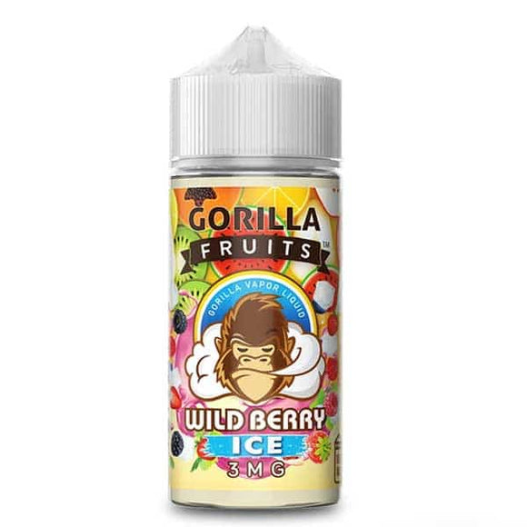 Wild Berry Ice Gorilla Custard Fruits E Liquid by E&B Flavor - E-LIQUIDS - UAE - KSA - Abu Dhabi - 