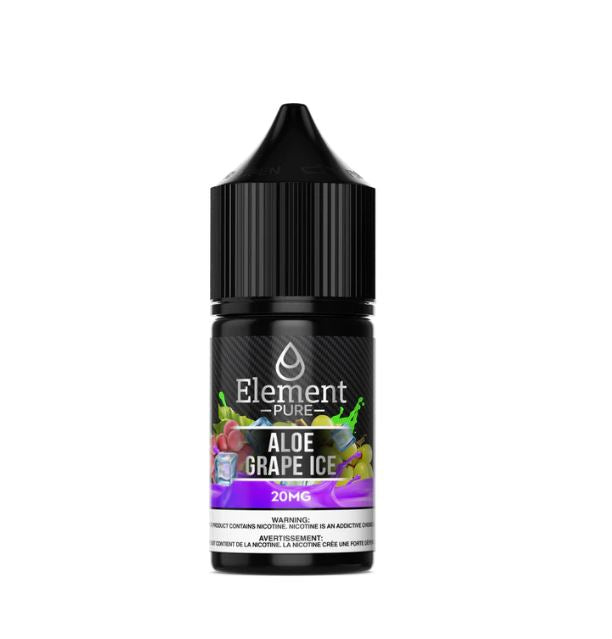 ELEMENT PURE - ALOE GRAPE ICE SALTNIC 30ML | Abu Dhabi Dubai KSA