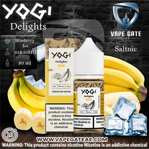 Yogi Banana Ice 30ml Saltnic Abudhabi Dubai kSA