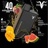 IGNITE – V40 (4000+ Puffs) Disposable Vape ABU DHABI DUBAI KSA